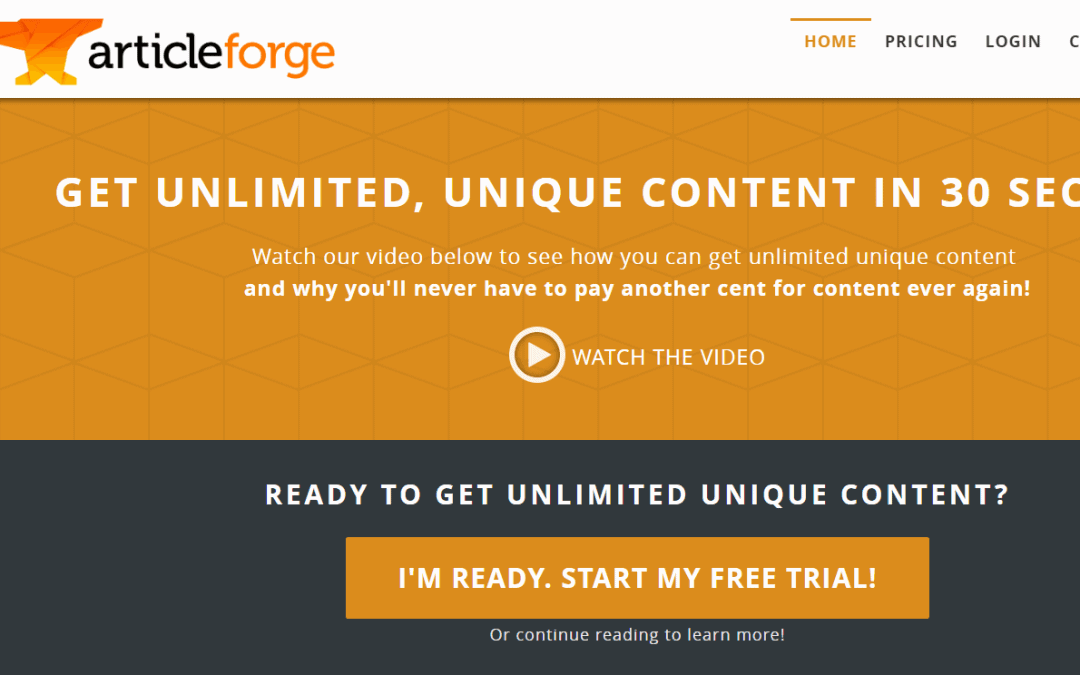 Article Forge Group Buy