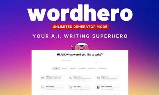 Wordhero group buy